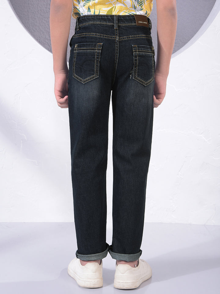 Dark Blue Classic Jeans