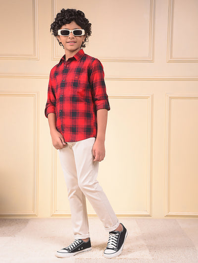 Stylish Beige Slim Fit Jeans