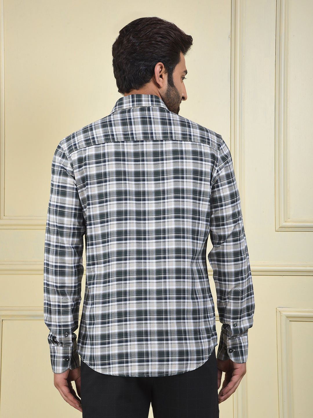 Heritage Tone Green Checked Shirt