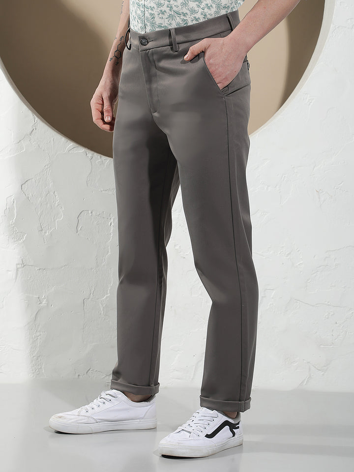 Luxe Slate Grey Trousers