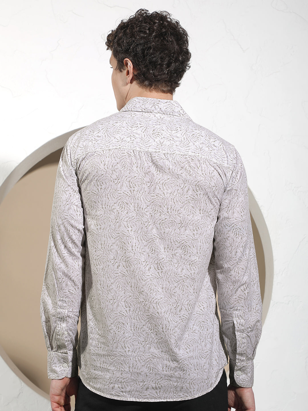 Marble Grey Printed Shirt