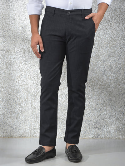 Black Printed Trousers