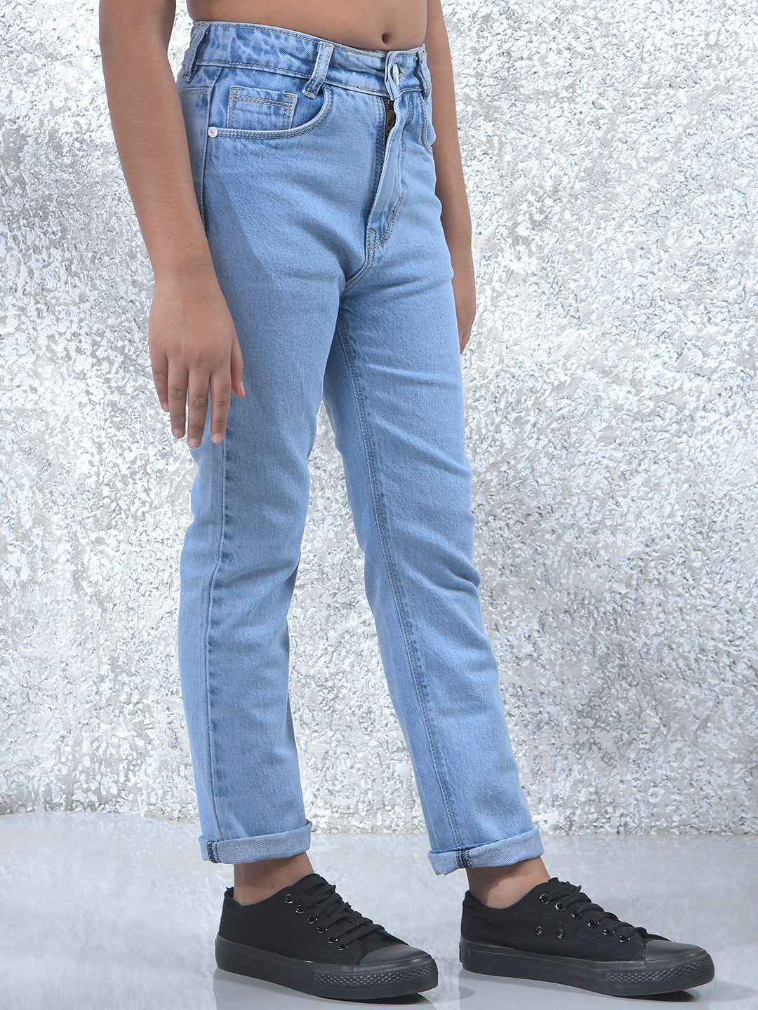 Premium Blue Straight Jeans