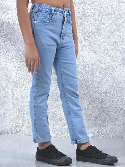 Premium Blue Straight Jeans