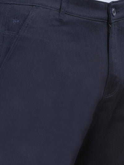 Navy Blue Chino Trousers
