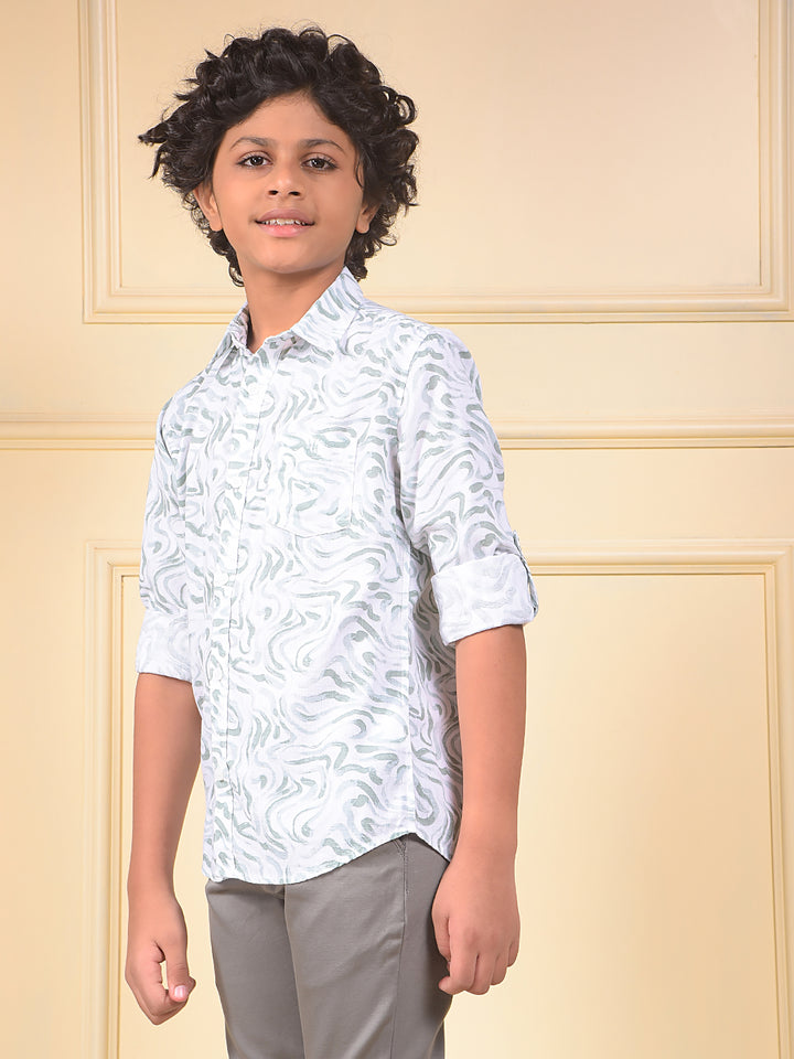 Tonedgreen Printed Shirt