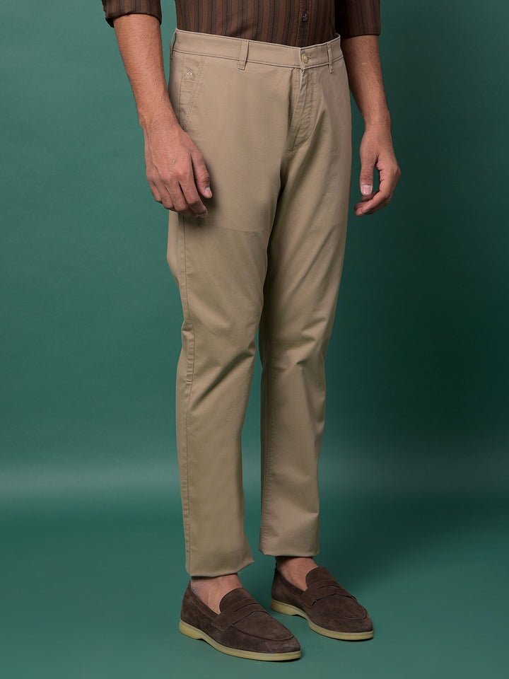 Fashion-Forward Khaki Trousers