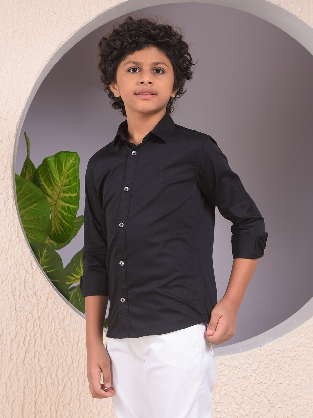 Black 100% Cotton Shirt