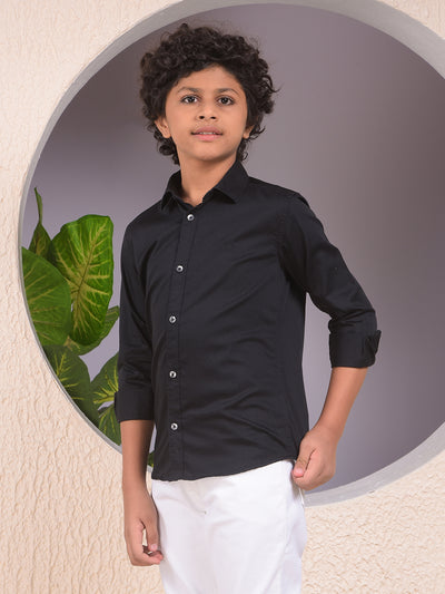 Black 100% Cotton Shirt
