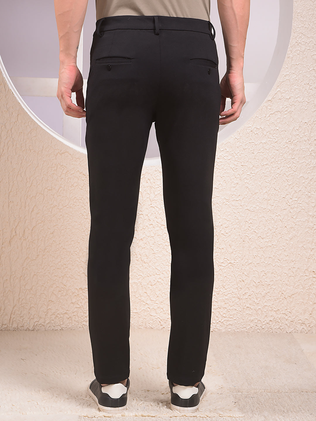 Black Classic Trousers
