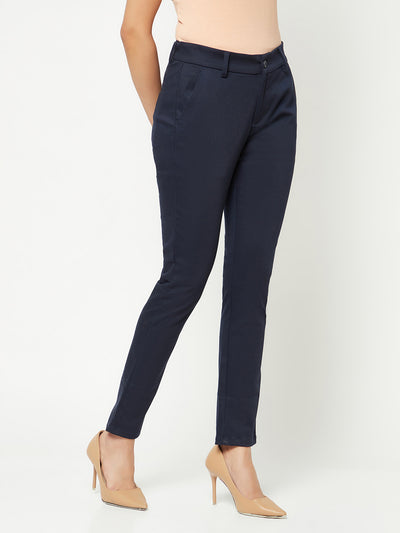 Navy Blue Trousers