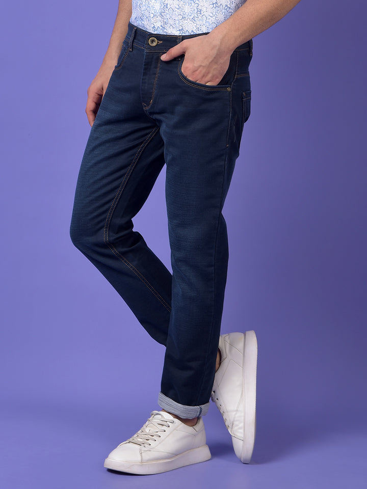 Essential Navy blue Jeans