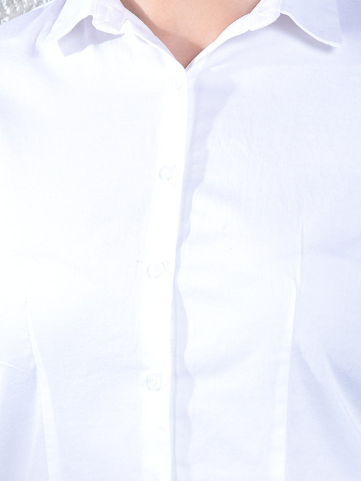 Pristine White Tailored Shirt