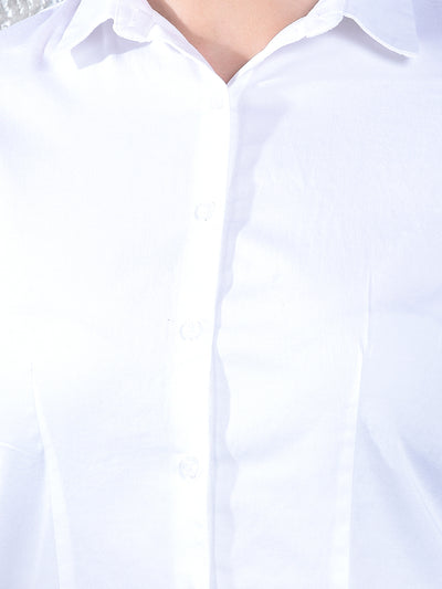 Pristine White Tailored Shirt