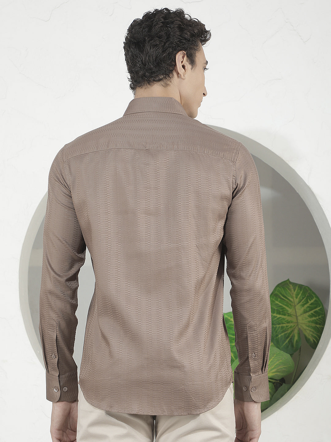 Warm Cinnamon Brown Shirt