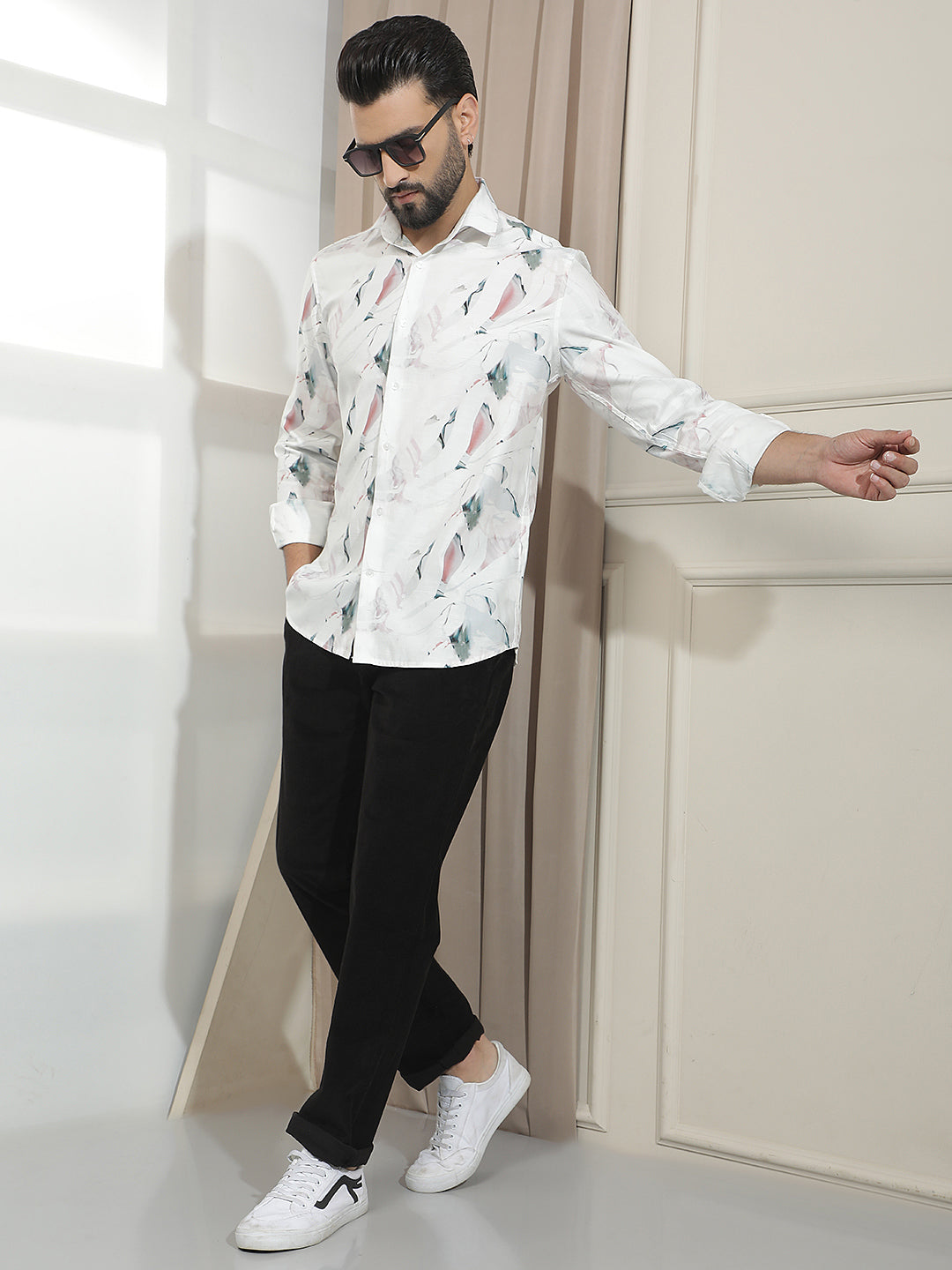 Urban Multi-Color Printed Shirt