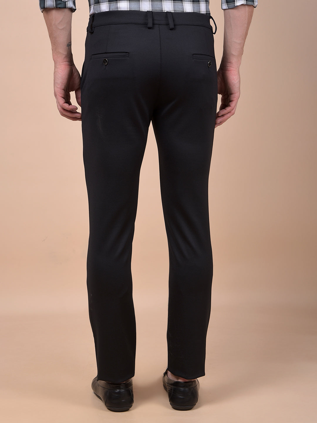 Essential Vibe Black Knitted Trousers