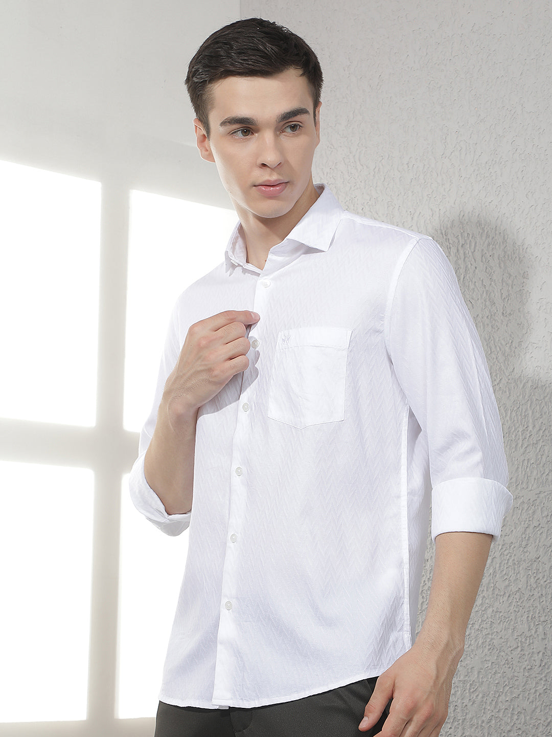 Breeze Cotton White Shirt