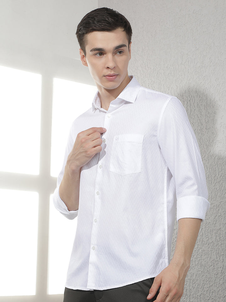 Breeze Cotton White Shirt