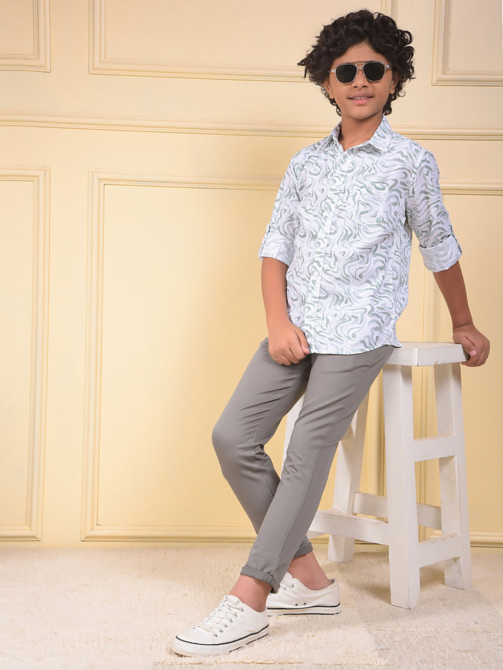 Tonedgreen Printed Shirt