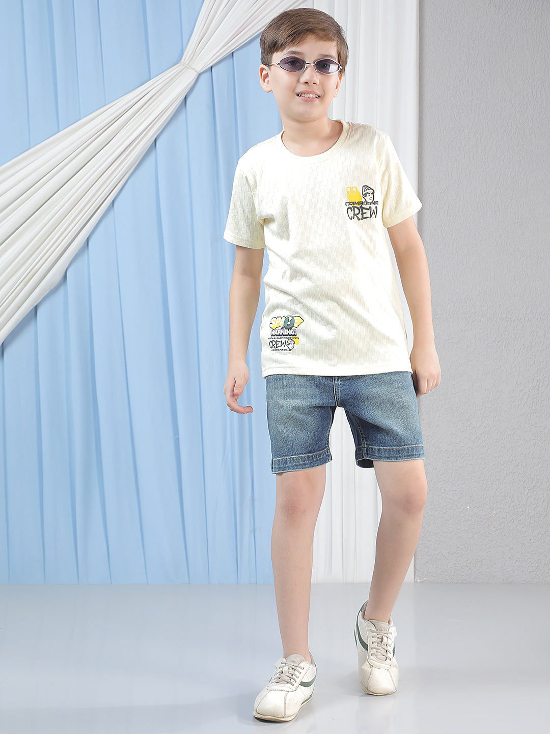 Urban Cobalt Blue Longline Shorts