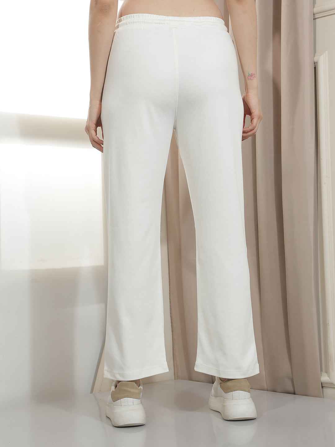 Off White Graphic Print Trackpants