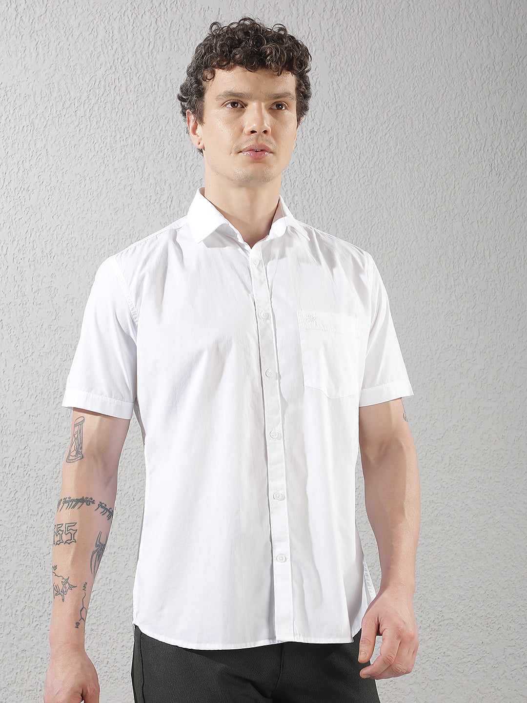 White 100% Cotton Shirt