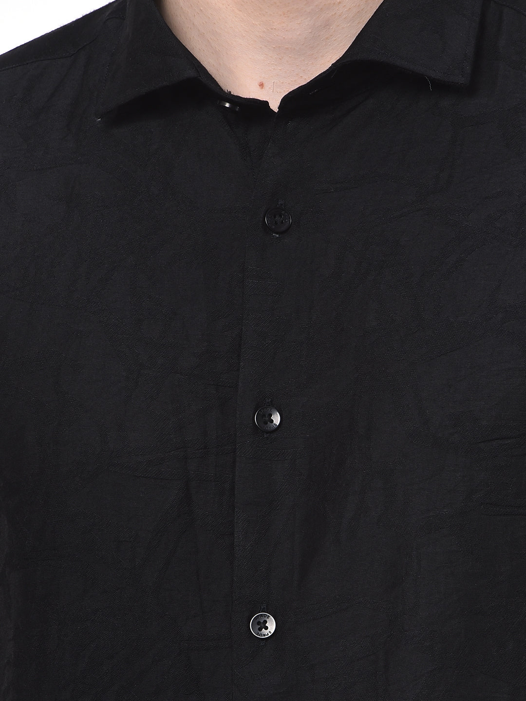 Prestige Patterned Cotton Shirt