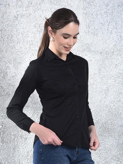 Noir Sculpt Formal Shirt