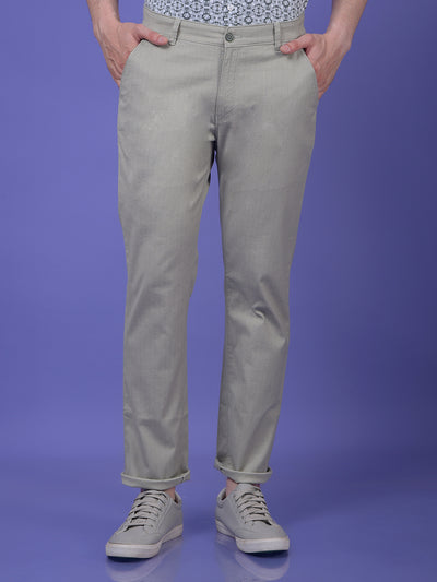Green Printed Trousers
