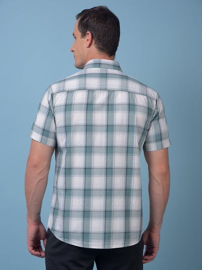 Green Checked Shirt