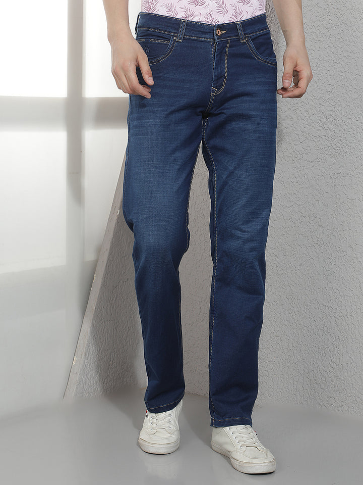 Midnight Blue Straight Jeans