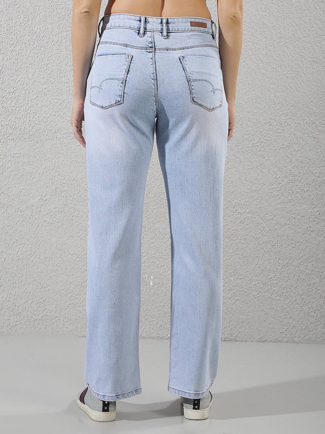 Signature Cobalt Blue Straight Jeans