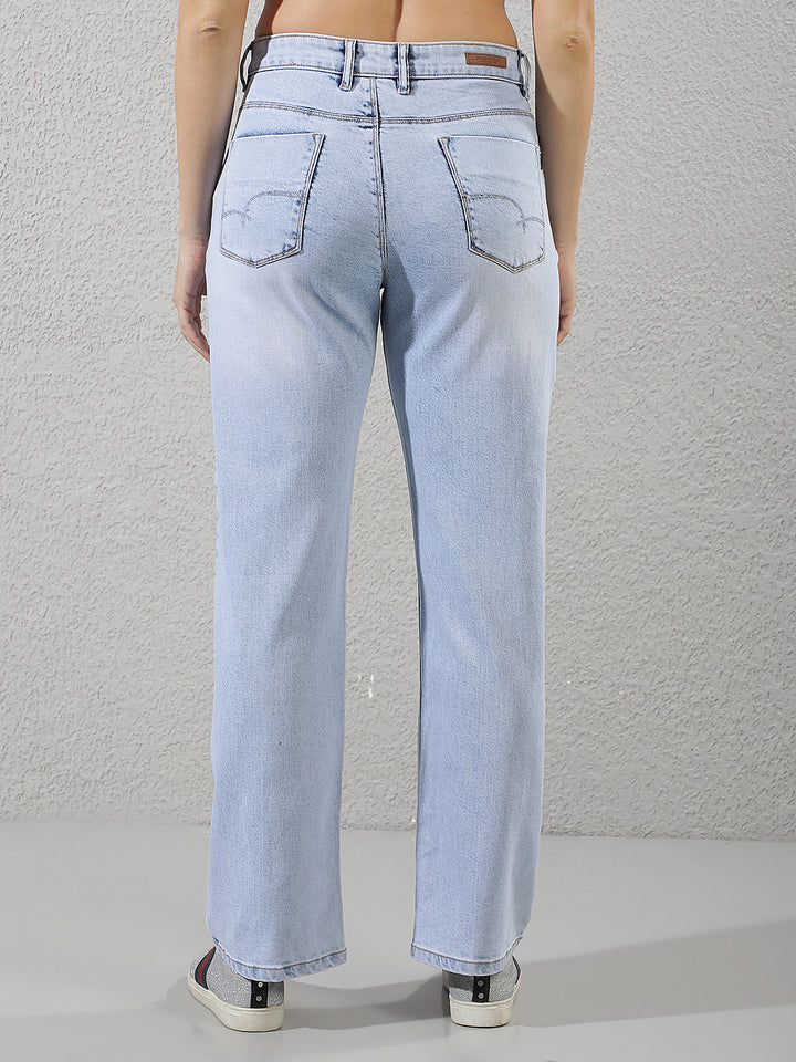 Signature Cobalt Blue Straight Jeans
