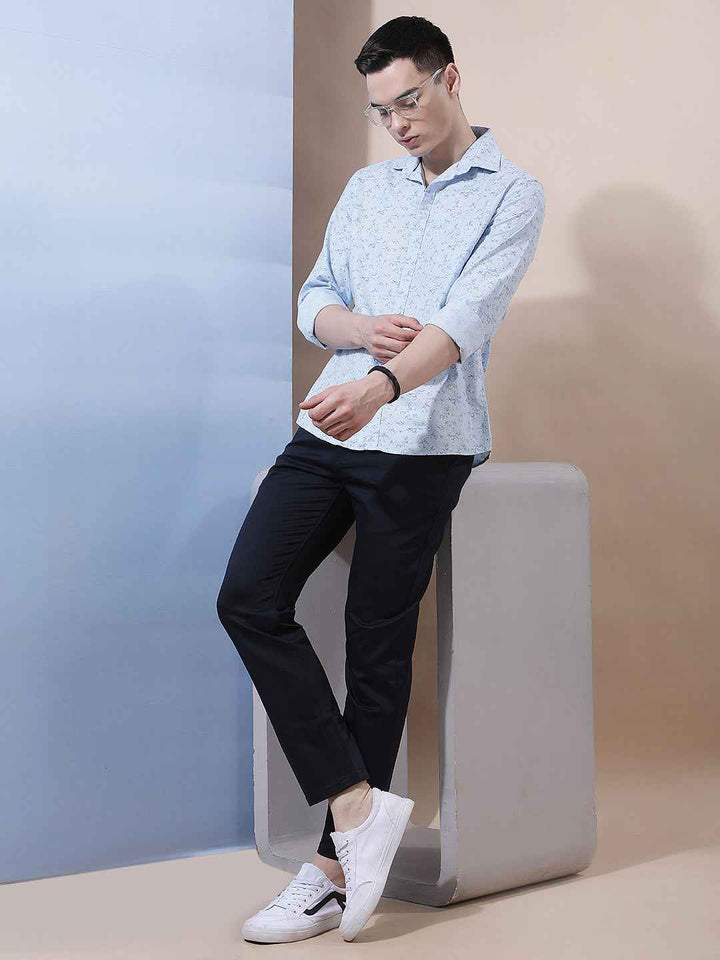 Sapphire Navy Blue Trousers