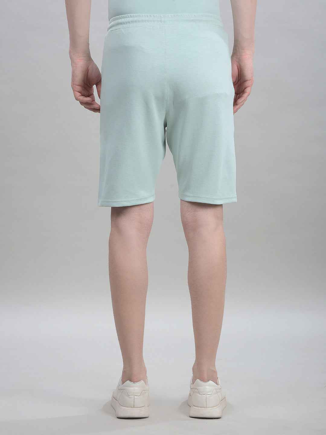 Green Casual Shorts
