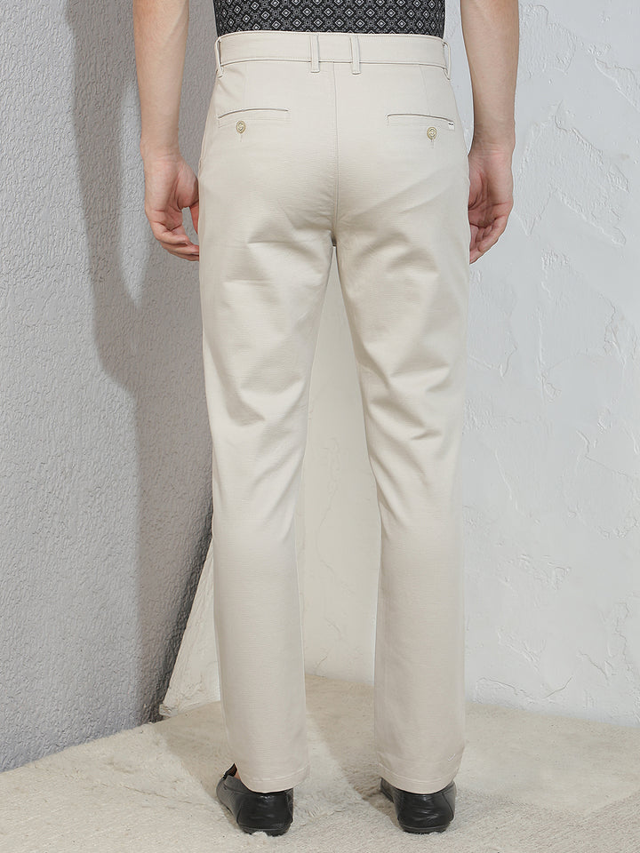 Soft Milk Cream Trousers