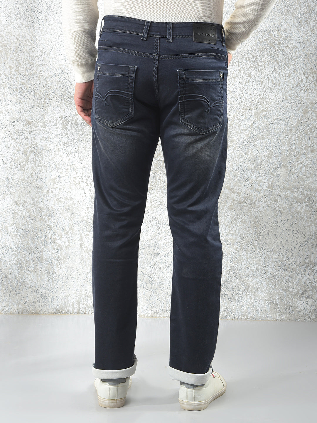 Versatile Blue Denim Jeans-Men Jeans-Crimsoune Club