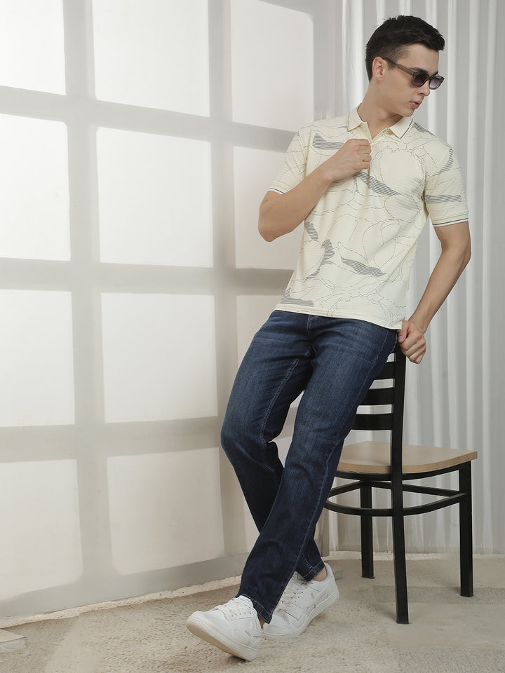 Contemporary Blue Straight Jeans