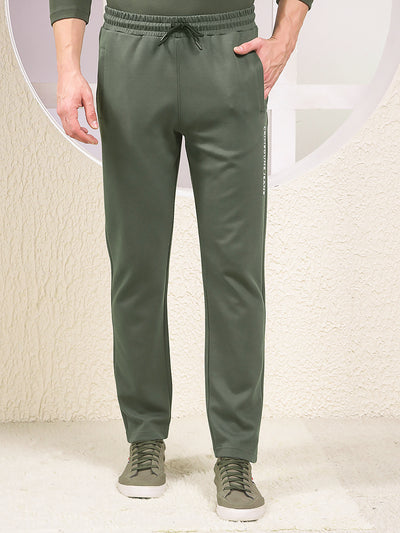 Olive Cotton Trackpants