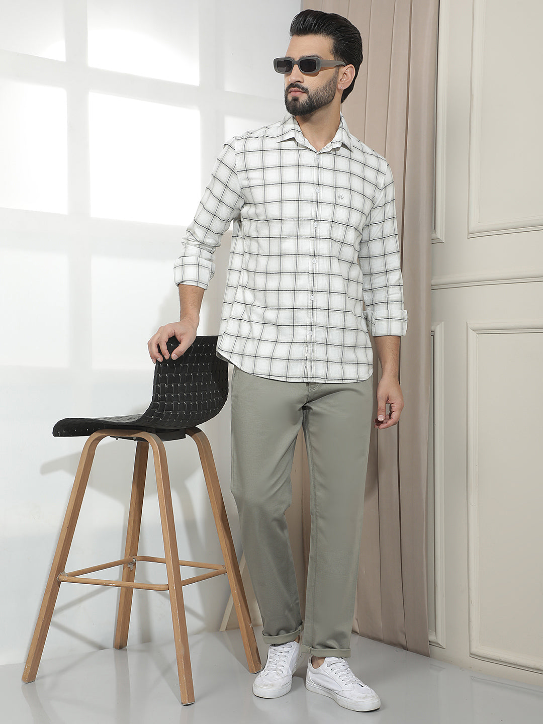 Modern Olive Trousers