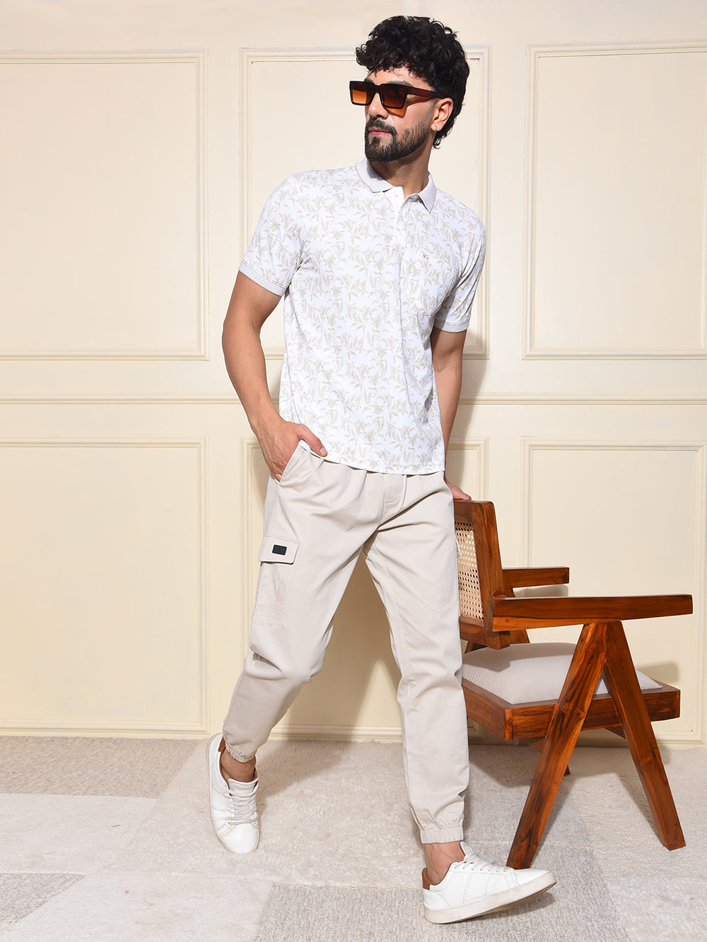 Off White Cargo Joggers
