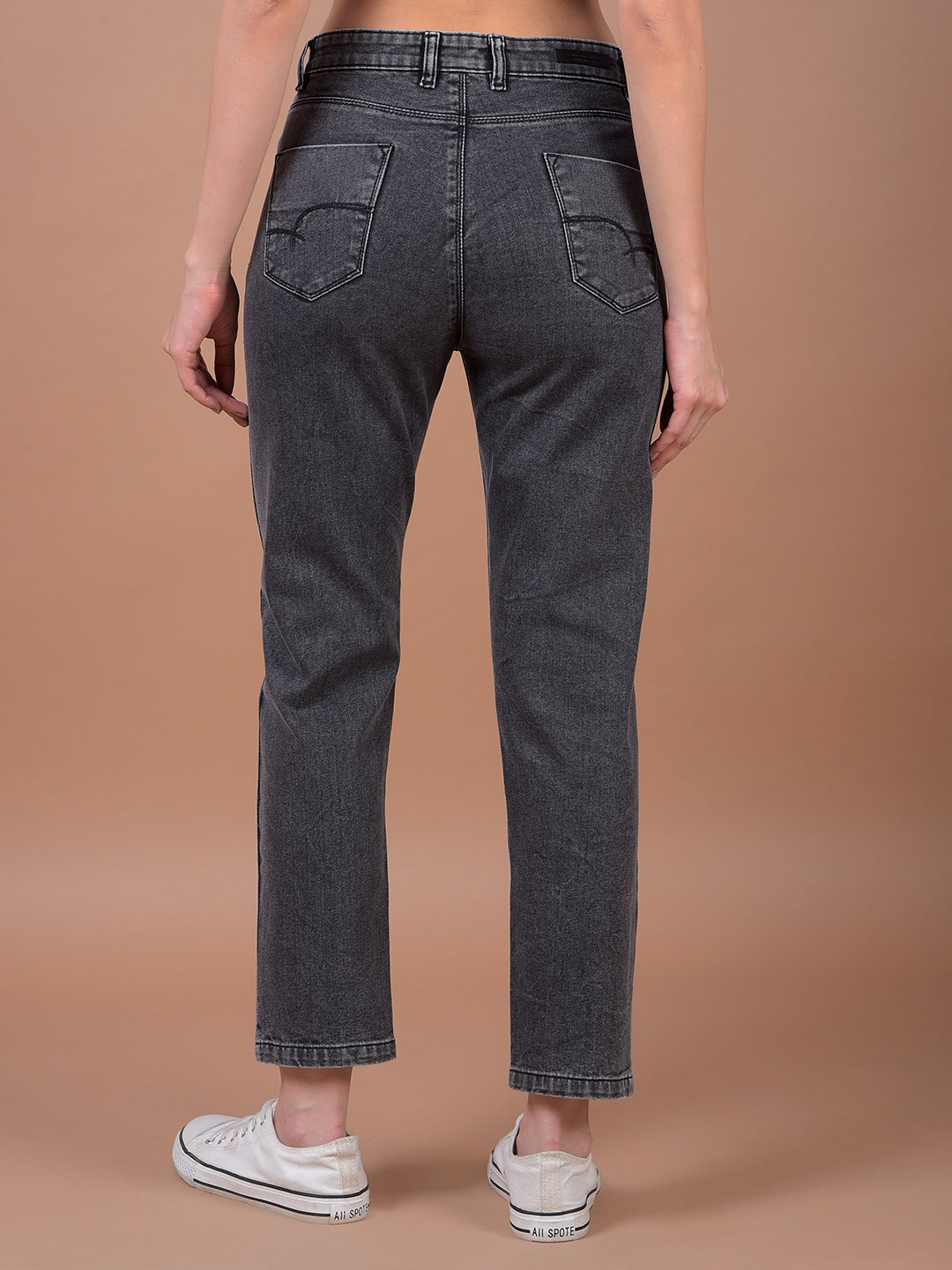 Black Straight Jeans