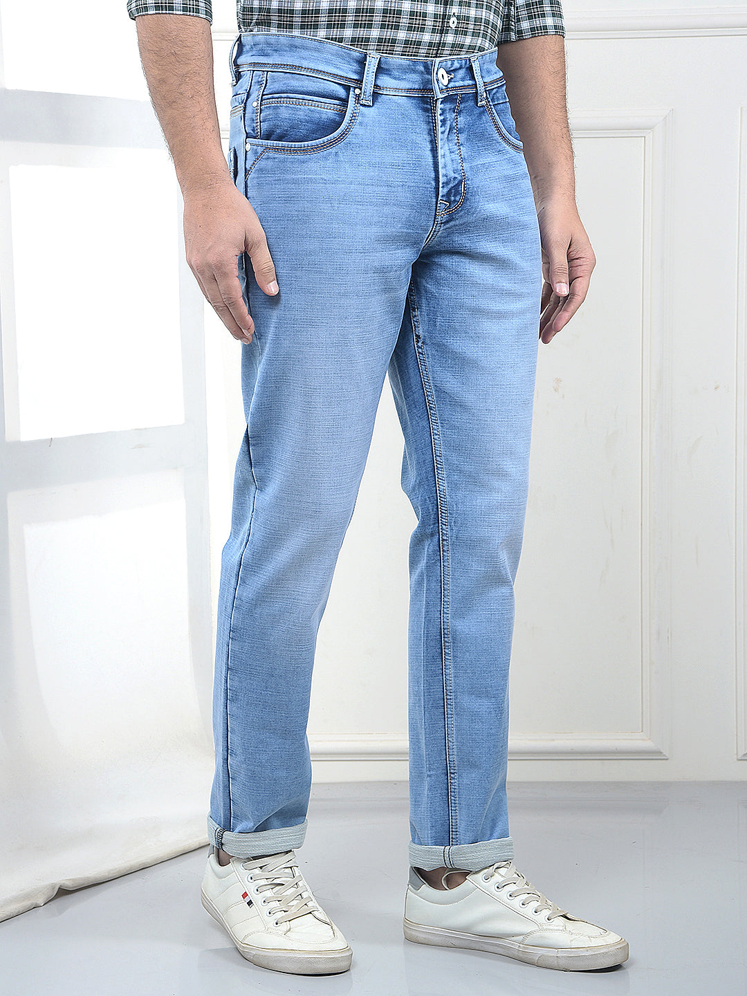 Light Blue Stretch Jeans