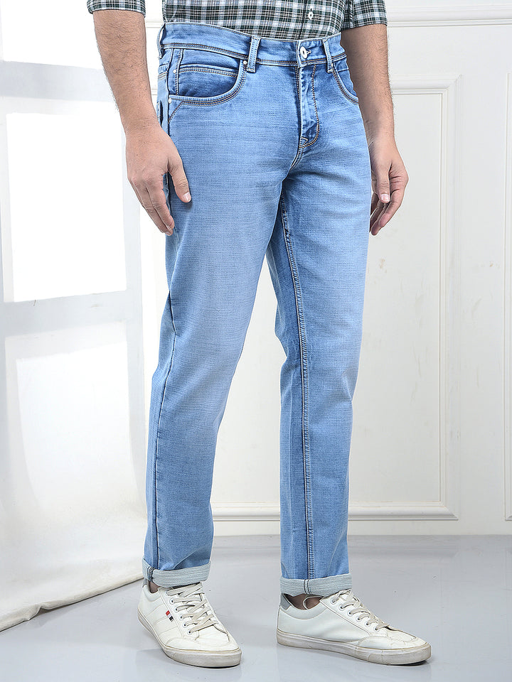 Light Blue Stretch Jeans