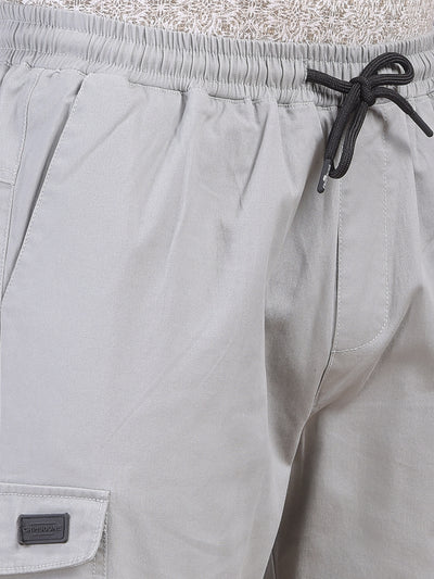 Radiant Grey Cargo Joggers