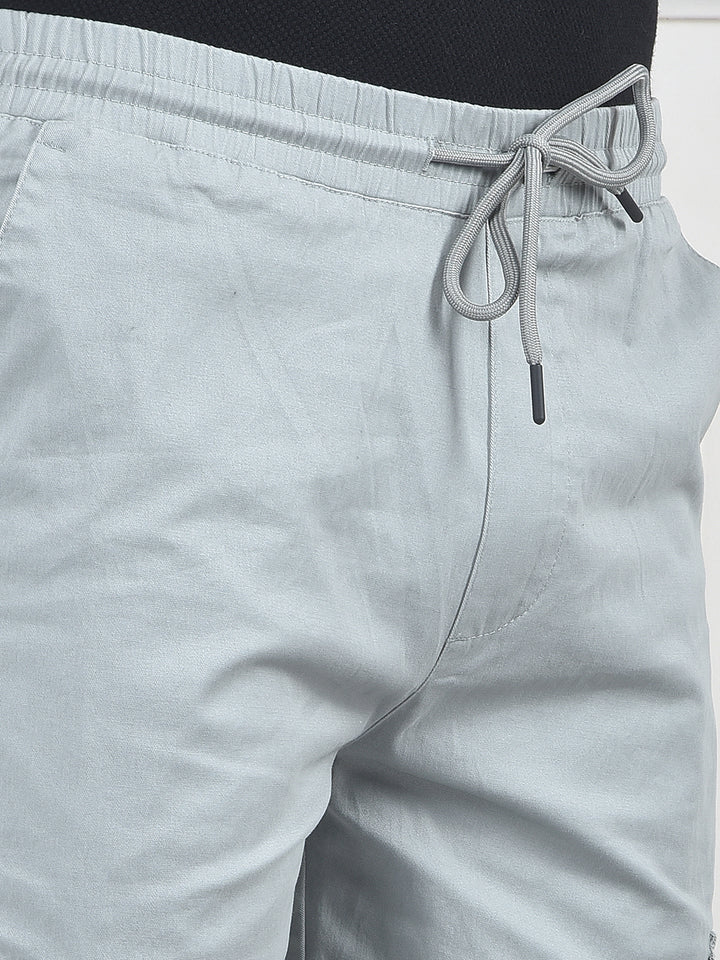 Radiant Grey Cargo Joggers