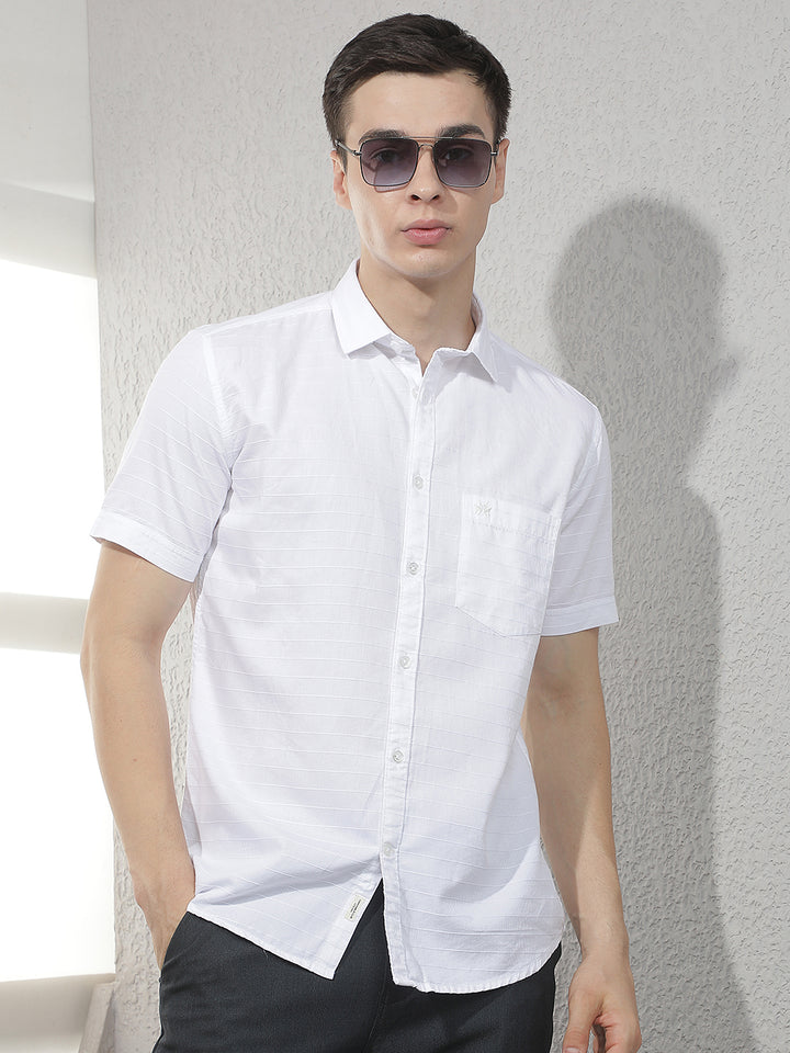 Minimalist Pure White Shirt