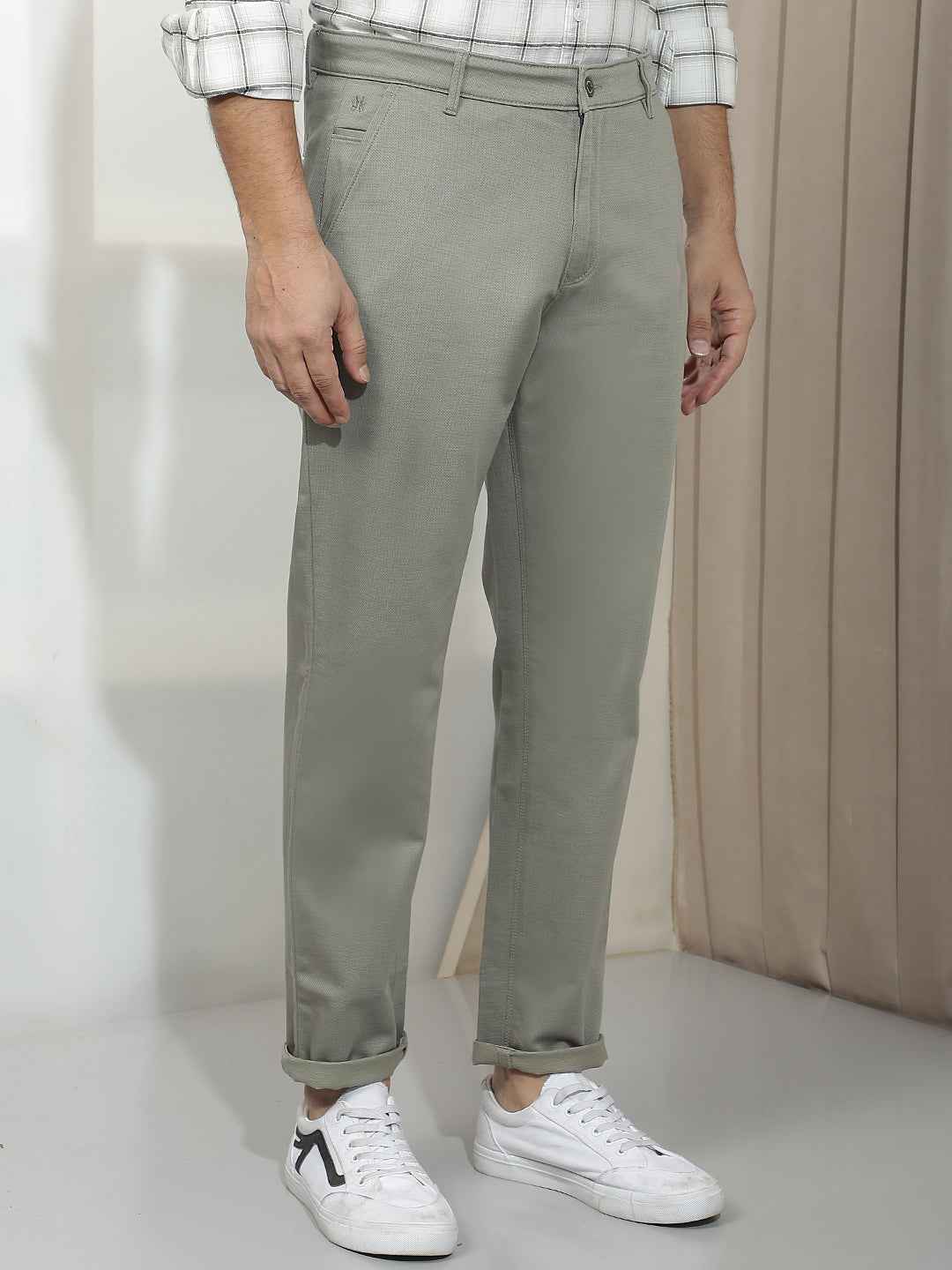 Modern Olive Trousers