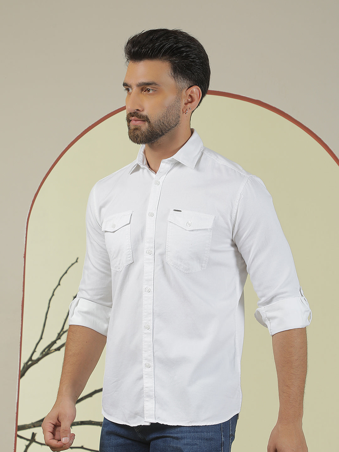 White 100% Cotton Shirt